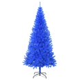 thumbnail image 2 of vidaXL Artificial Christmas Tree with Stand Blue 240 cm PVC, 2 of 4