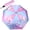 Pink, variant on Color Change in Rain Umbrella Kids UV Resistant, Children Travel Umbrellas 8 Rib Reinforced Unicorn Umbrella Pocket Umbrella, Football Gifts Boy Girls High School Gifts, 98cm