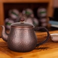 thumbnail image 1 of Fabricante de té de té de té pequeño con martillo portátil con mango antideslizante y tapa de tapa mini agua hervidor de agua para casa de té, 1 of 8