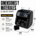 thumbnail image 4 of Contadora Profesional Gutstark 1200 Billetes por Minuto Multidivisa, 4 of 6