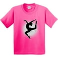 thumbnail image 3 of Inktastic Ballet Dancer Silhouette Ballerina Youth T-Shirt, 3 of 5
