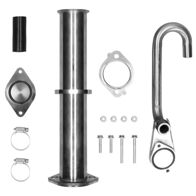 Piezas De Automóviles, Tubo De Recirculación De Gases De Escape Antioxidante Egr De Acero Inoxidable Con Estructura Estable Para Ajuste Para Ford F250 F350 F450 F550 Minnieouse VI003275-00
