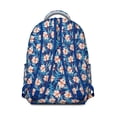 thumbnail image 3 of Durable Lightweight Laptop Daypack Featuring Hawaii Tropical Wind Palm Leaves Print: Perfect Gift for Students, Large Capacity Bookbag for High School, College, Campus Commute, and Everyday Use, 3 of 6