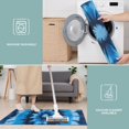 thumbnail image 6 of Blue Tie Dye Spiral Pattern Kitchen Rugs Sets Of 3,Kitchen Runner Rugs Non Skid Washable,Decorative Kitchen Floor Mats for Kitchen,Sink,Laundry,17"x30"+ 17"x47" + 17"x59", 6 of 6