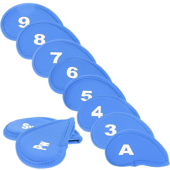 OFFIGAM Set of 10 Portable Golf Covers in Cloth for Golf and Sports