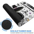 thumbnail image 6 of Long Mouse Pads for Desk,Black Halloween Witchcraft Elements Desk Mats on Top Of Desks, Desk Mouse Pad Extra Large with 3mm Non-Slip Base and Stitched Edge for Gaming,Office,Work,Home 31.5"x11.8", 6 of 6