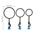 thumbnail image 2 of OUNONA 3pcs Laboratory Ring Holders Iron Support Rings with Clamps for Lab, 2 of 6