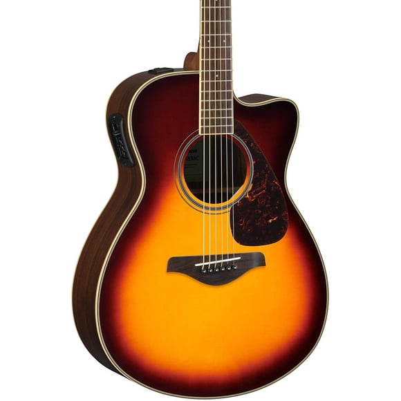 Yamaha FSX830C Acoustic-Electric Guitar - Brown Sunburst