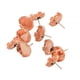 thumbnail image 1 of 10 Piezas de Cabujón de Pendiente de Engastado en Fabricación de Joyas de oro and rosa, 1 of 6