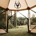 thumbnail image 5 of Gazelle Tents™, G6 6-Sided Portable Gazebo, Hub Screen Tent, Desert Sand, GG602DS, 5 of 9