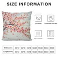 thumbnail image 5 of FUMJ Cute Flower Satin Pillowcase for Hair and Skin Japanese Flower Cherry Blossoms Pillowcase Soft Satin Cooling Pillow Covers No Zipper with Envelope Closure Standard, 5 of 5