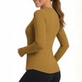 thumbnail image 6 of hotojiny Summer Tops for Women Long Sleeve Quick Dry Athletic Workout T-Shirt Outdoor Hiking Sun Protection Ice Silk Shirts, 6 of 6