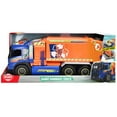 thumbnail image 6 of Dickie Toys: Giant Garbage Truck - Blue & Orange - 22" Volvo FMX Toy Vehicle, Light & Sound, Dumpster Bin, Moving Parts, Licensed, Kids Ages 3+, 6 of 6