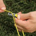 thumbnail image 3 of serony 10Pieces Tent Rope Adjuster Ultralight Strong for Outdoor Activity Orange, 3 of 9