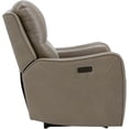 thumbnail image 5 of Signature Deisgn by Ashley Galahad Zero Wall Recliner with Power Headrest, Brown, 5 of 9