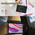 thumbnail image 5 of 3in1 Rotating Stand Case for Xiaomi Redmi Pad Pro/Xiaomi Poco Pad 12.1 inch 2024 with Hand/Shoulder Strap, Shockproof Rugged, Black, 5 of 7
