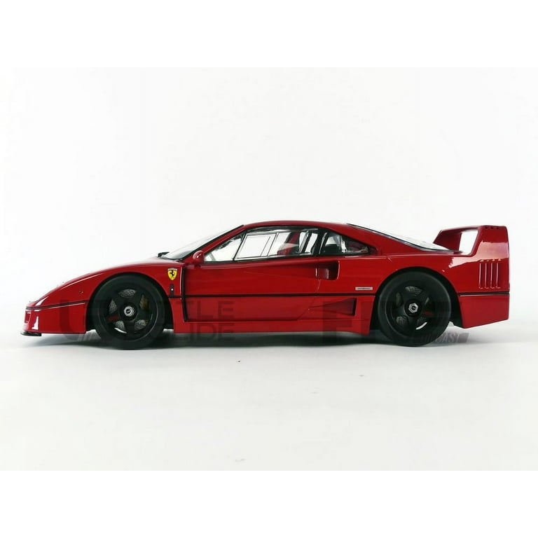1990 Ferrari F40 Lightweight Red Cast Resin Model Car | KK Scale