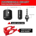 thumbnail image 2 of Door Lock Installation Kit,Door Hole Drilling Kit for Wooden Doors, 2 of 5