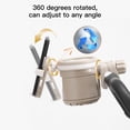 thumbnail image 2 of Gromast Universal Stroller Cup Holder with Phone Holder, 3-in-1 Detachable Drink Holder 360° Rotatable, Adjustable Cup Holder for Stroller Wheelchair Bike Walker Scooter - Khaki, 2 of 9