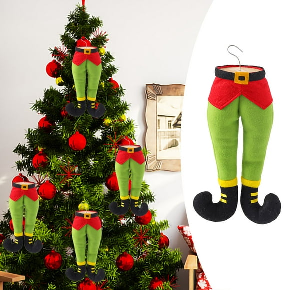 LSLJS Hanging Ornaments, Leg Hanging Decor Christmas Hanging Decorations Christmas Tree Plush Ornaments, Christmas Decorations on Clearance