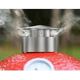 thumbnail image 6 of Stainless Steel Grill Vented Chimney Top Cap Compatible with Kamado Joe Classic & Pit Boss Charcoal Grill$$Garden & Patio, 6 of 6