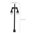 thumbnail image 1 of OULII 6Pcs Black Plastic Model Street Light Miniature Design for Garden Decor Indoor Decor, 1 of 8