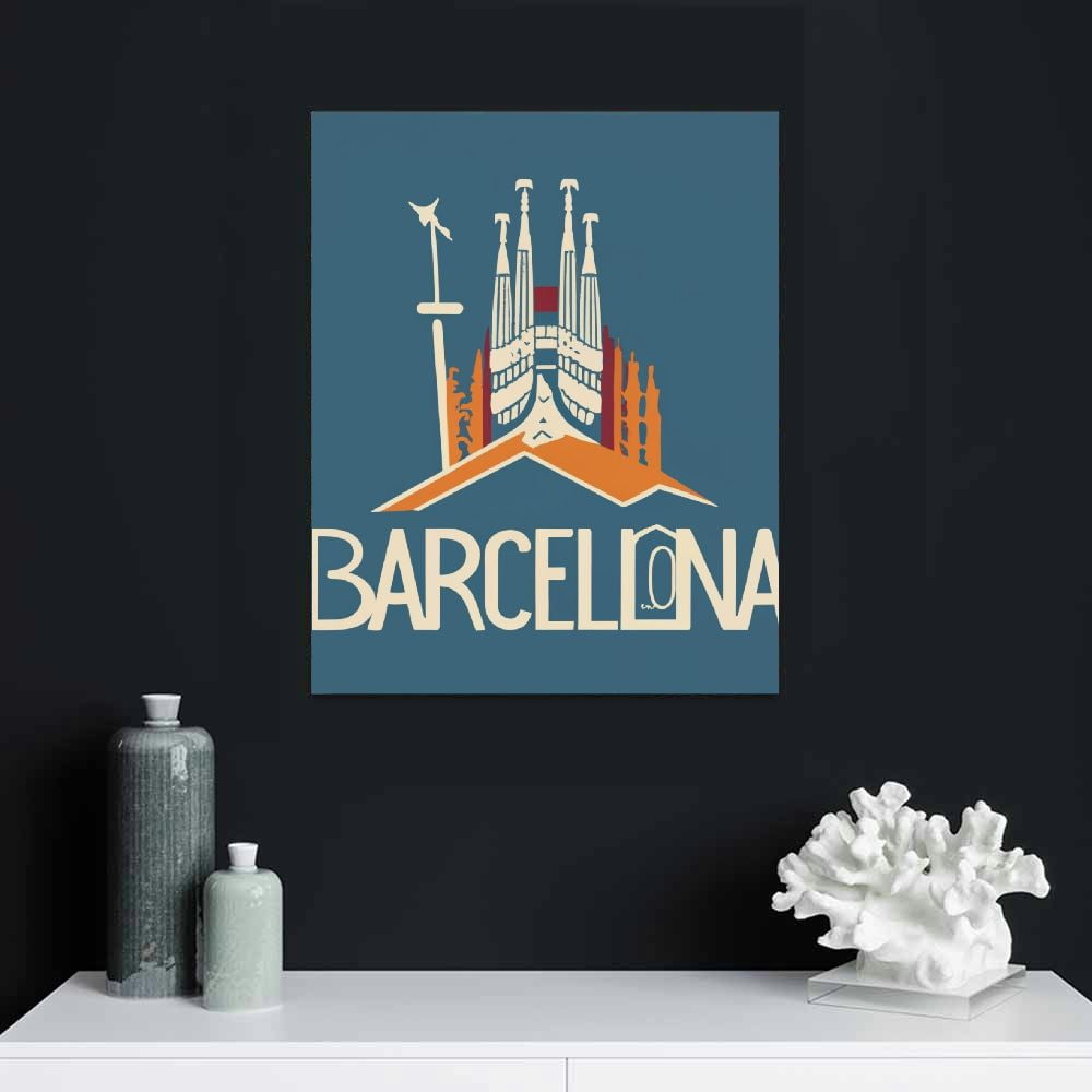 絵画-PUEBLO NUEVO(BARCELONA) Nawypu Sagrada Familia, Barcelona, Spain, Barcelona