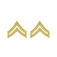 thumbnail image 2 of Rothco Corporal Polished Insignia - Gold, 2 of 2