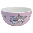 thumbnail image 4 of Set Desayuno Individual, Vajilla Porcelana 2 Piezas, Diseño Kuromi Sanrio con Caja de Regalo, 4 of 6