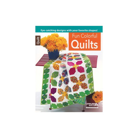 Leisure Arts Fun Colorful Quilts Quilting Book, Quilting Books, Quilt Books, Quilt Patterns For Quilting, Patterns, Books And Patterns, Pattern Books