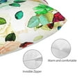 thumbnail image 3 of Yiaed Floral Vintage Print Brushed Microfiber Envelope Pillowcases, Standard,Envelope Closure Pillow Cases(No pillow core)-14"x20", 3 of 6