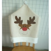 Boxing Day Deals Snorda Christmas Decorations 4PC Deer Hat Chair Covers Christmas Decor Dinner Chair Xmas Cap Sets - image 8 of 8