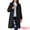 Black, variant on Women's Warm Parka Down Hooded Outwear Thicken Puffer Coat XL White