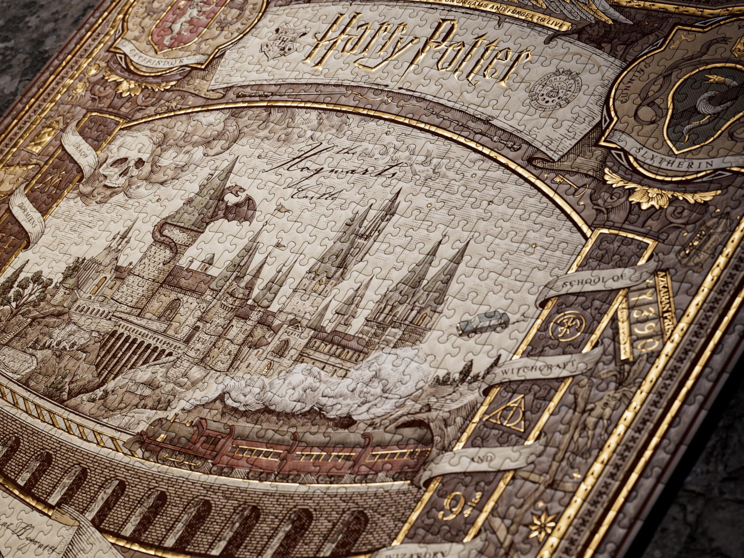 theory11 Wicked Jigsaw Puzzle - Officially Licensed 1,000 Piece Intermediate Puzzle for Ages 14+