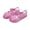Pink, variant on Glitter Shell Jelly Sandals Girls Dressy Summer Shoes Comfy Closed Toe Flats Toddler Beach Footwear Kids