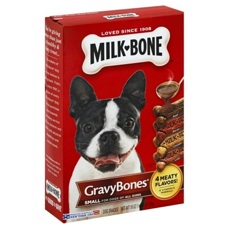 Milk-Bone GravyBones Dog Biscuits - Small, 19-Ounce
