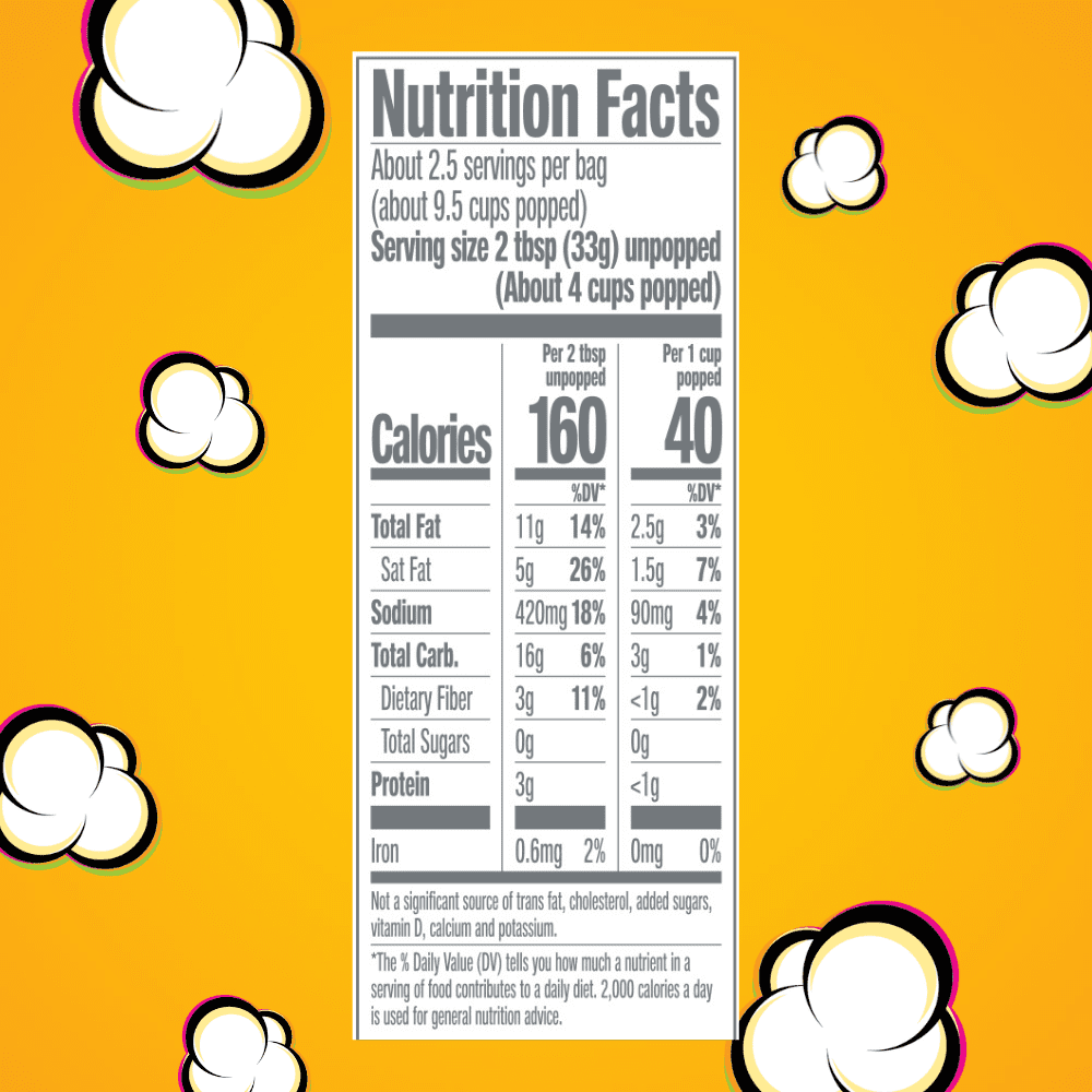 (3 pack) JOLLY TIME Jalapeño Butter Microwave Popcorn, 3oz 6ct Gluten-free