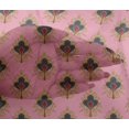 thumbnail image 4 of oneOone Viscose Chiffon Fabric Leaves|Floral & Paisley Block Print Sewing Fabric BTY 42 Inch Wide, 4 of 4