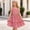 Red, variant on Eltusu Girls Summer Dresses, Knee Length Sleeveless Crew Neck Plaid Casual Dresses Red Size 6T