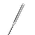 thumbnail image 2 of Micro Spatula Spoon, 5.9" - Stainless Steel, Polished - One 0.2" Flat End, One 0.2" Scoop End - Eisco Labs, 2 of 4