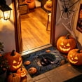 thumbnail image 5 of Nnndbs Halloween Optical Illusion Rug, 3D Visual Trap Floor Mat, Non Scary Carpet for Entryway Living Room Home Halloween Decor, 5 of 7