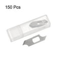 thumbnail image 3 of Unique Bargains 150pcs Exacto Knife Blades Compass Hobby Knife Replacement Blades Refills, 3 of 7