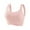 Pink, variant on SMihono Sports Bras for Women No Underwire Large Bust High Impact Wirefree Bra Slim Fit Push Up Yoga Sports Bra Hot Pink XL