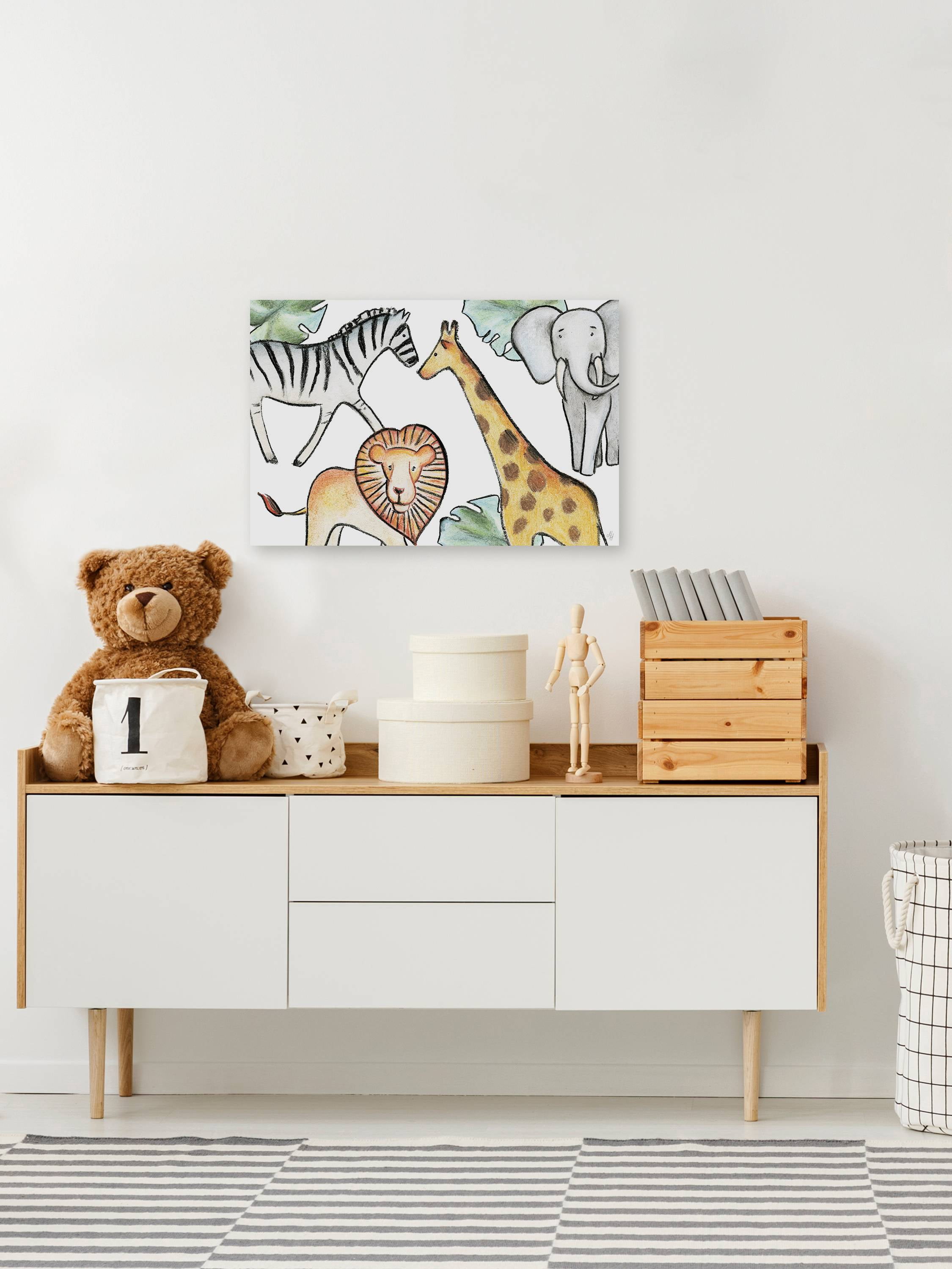 Marmont Hill Palms and Jungle Canvas Wall Art