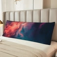 thumbnail image 2 of Balery Cosmic Paint Swirl Funda Protectora para Almohada Corporal de Algodón Hipoalergénico con Cierre(55 x 21 pulgadas), Almohadas No Incluidas, 2 of 4