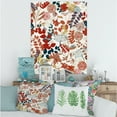 thumbnail image 2 of Designart ' Botanical Retro Garden ' Bohemian & Eclectic Canvas Wall Art Print, 2 of 4