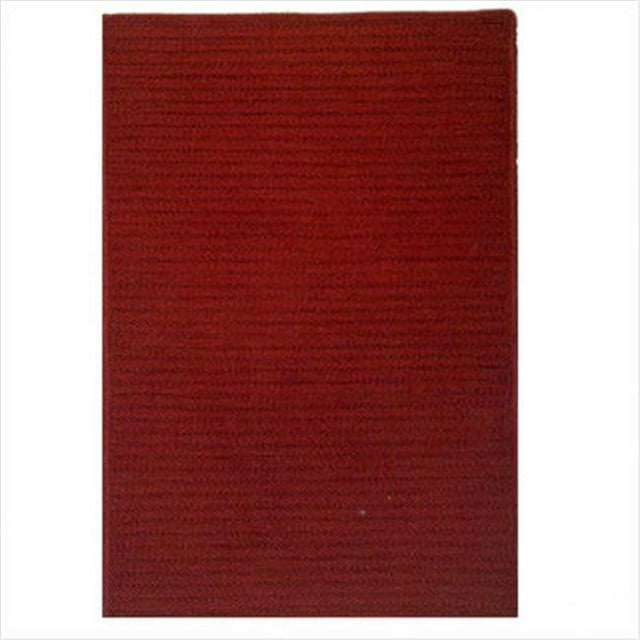 Simply Home - Solid H578R060X060S Simply Home Solid - Sangria 5 ft. square Rug