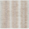 thumbnail image 2 of Hauteloom Pointblank Modern Animal Print Area Rug for Living Room, Bedroom - Bohemain Leopard Print Carpet - Contemporary Antelope Print Rug - Gray, Brown, Beige - 7'10" Square Rug, 2 of 19