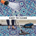 thumbnail image 4 of Vintage Morocco Outdoor Rug 5x8 Ft, Non Slip Washable Area Rug, Traditional Tribal Abstract Geometric Blue Patio Rugs Carpet Runner, Large Floor Mat for Indoor/Outdoor Deck Porch Camping, 4 of 8