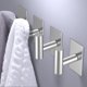 thumbnail image 2 of Ganchos para toallas de pared, adhesivos VAEHOLD, impermeables y resistentes, paquete de 4, 2 of 8